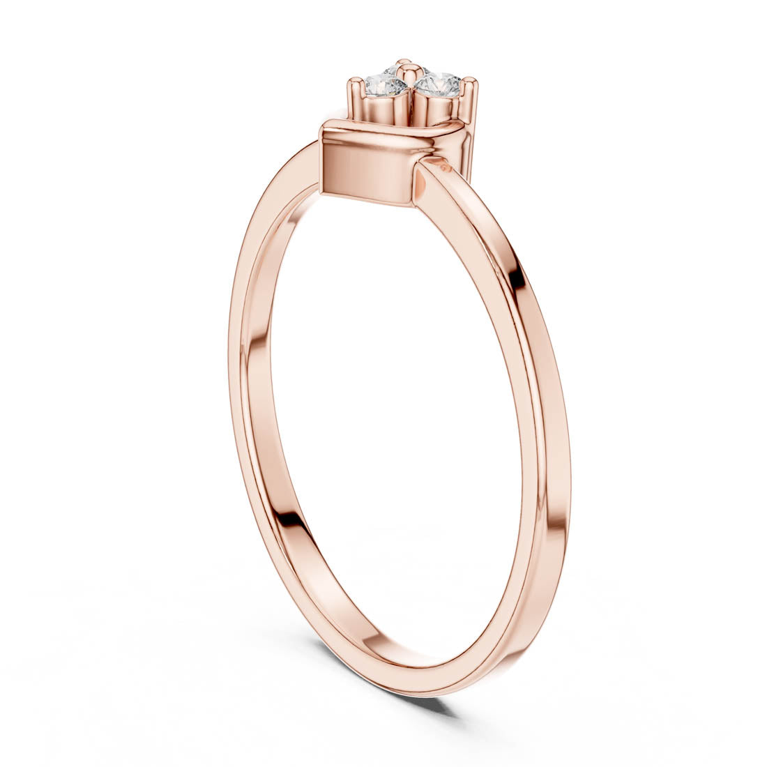 .06 Ct. Heart Diamond Cluster Ring (LR-01 (94)) 8