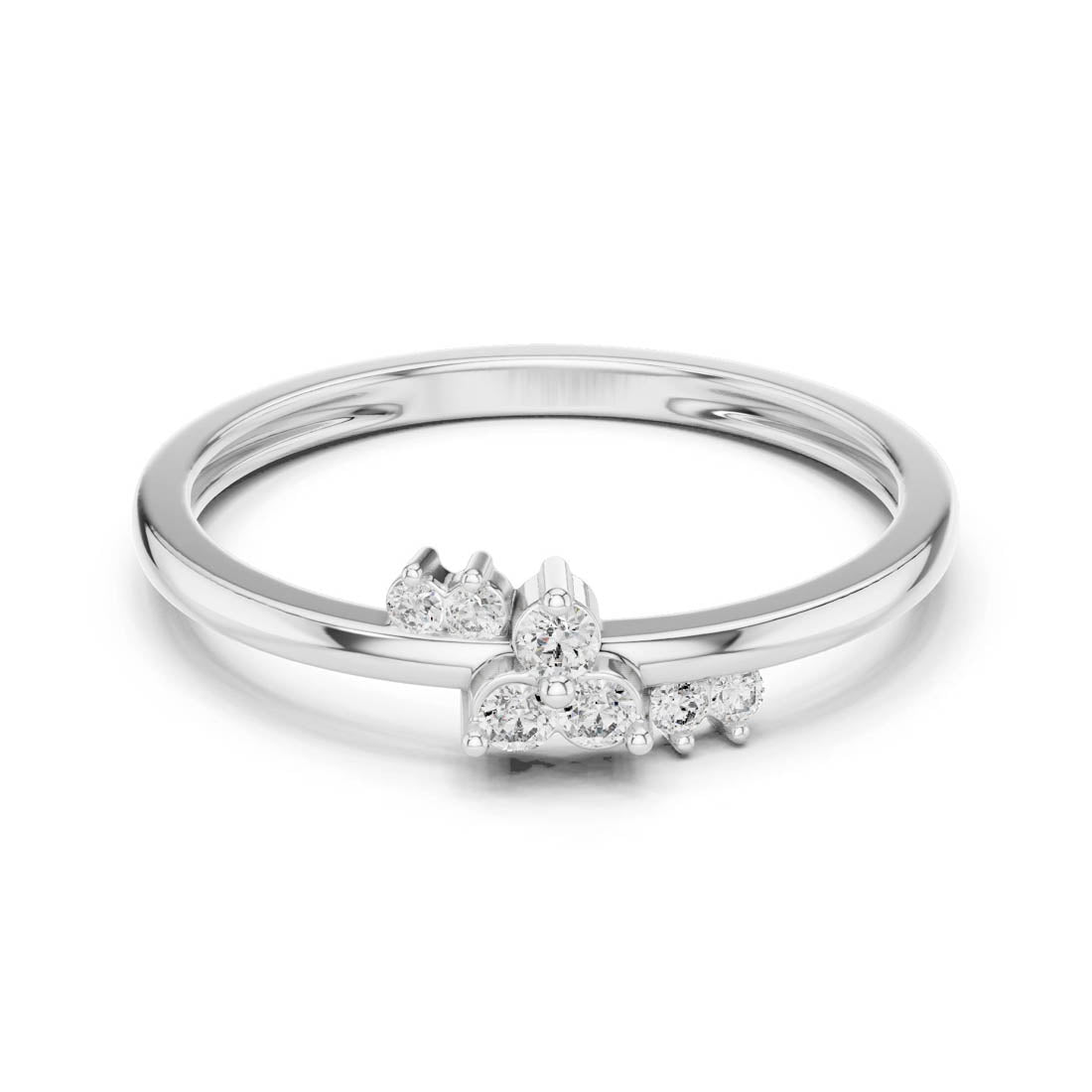 .09 Ct. Diamond Cluster Accent Ring (LR-01 (95))