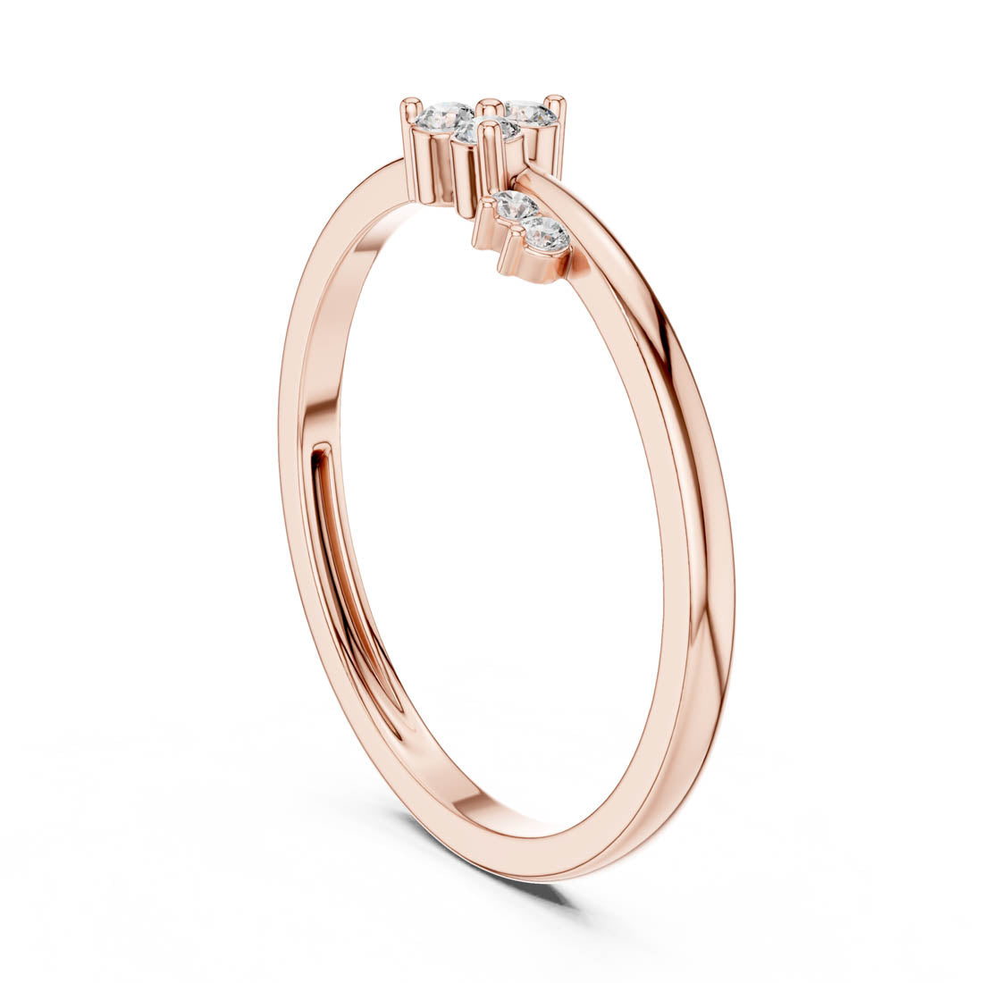 .09 Ct. Diamond Cluster Accent Ring (LR-01 (95)) 8