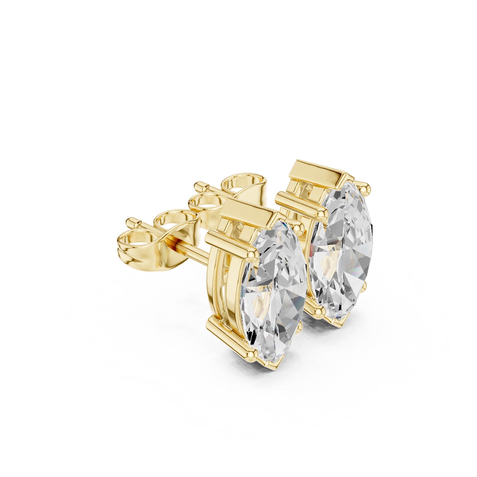3.00 Ct. Marquise Diamond Stud Earrings (SBER(4)) 2