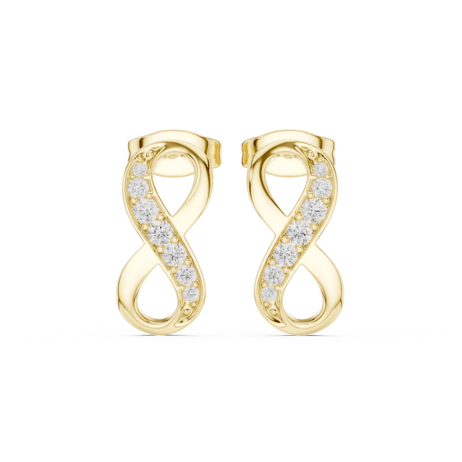 .16 Ct. Infinity Diamond Earrings (SBER(51)) 11