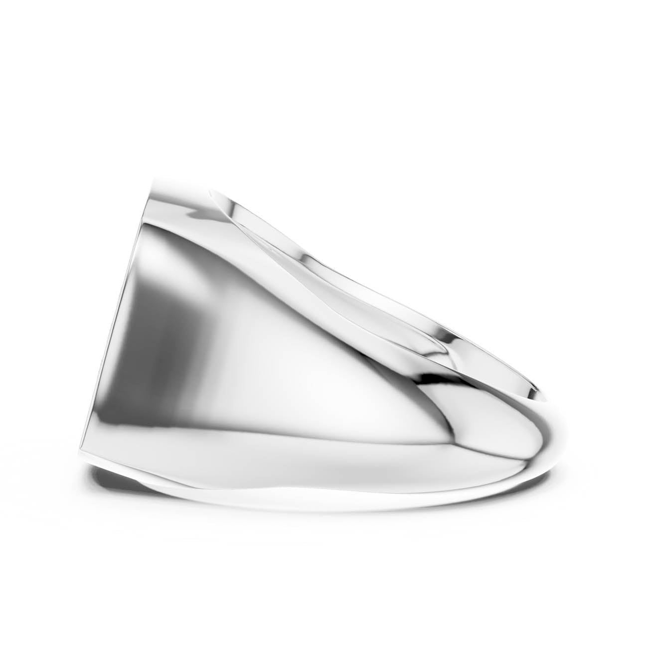 .70 Ct. Round Diamond Pavé Signet Ring (SBMR(1)) 12