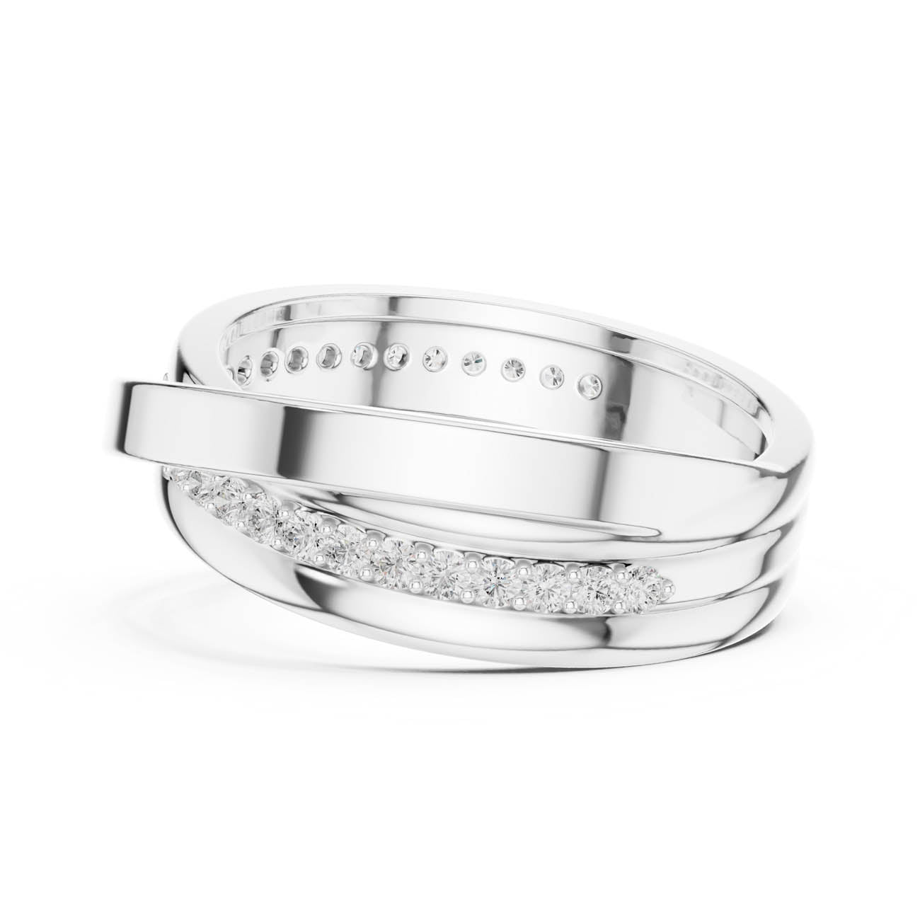 .29 Ct. Twisted Diamond Band with Pavé Accents (SBMR(41)) 11