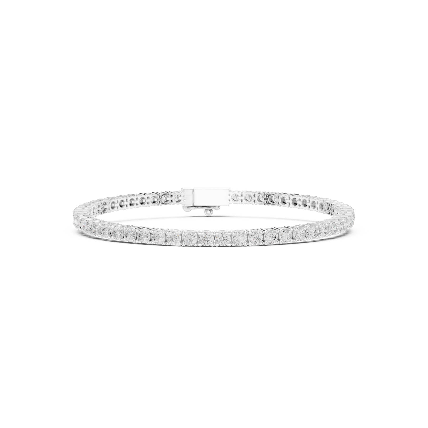 3.05 Ct. Classic Round Diamond Tennis Bracelet (SBWB (28))