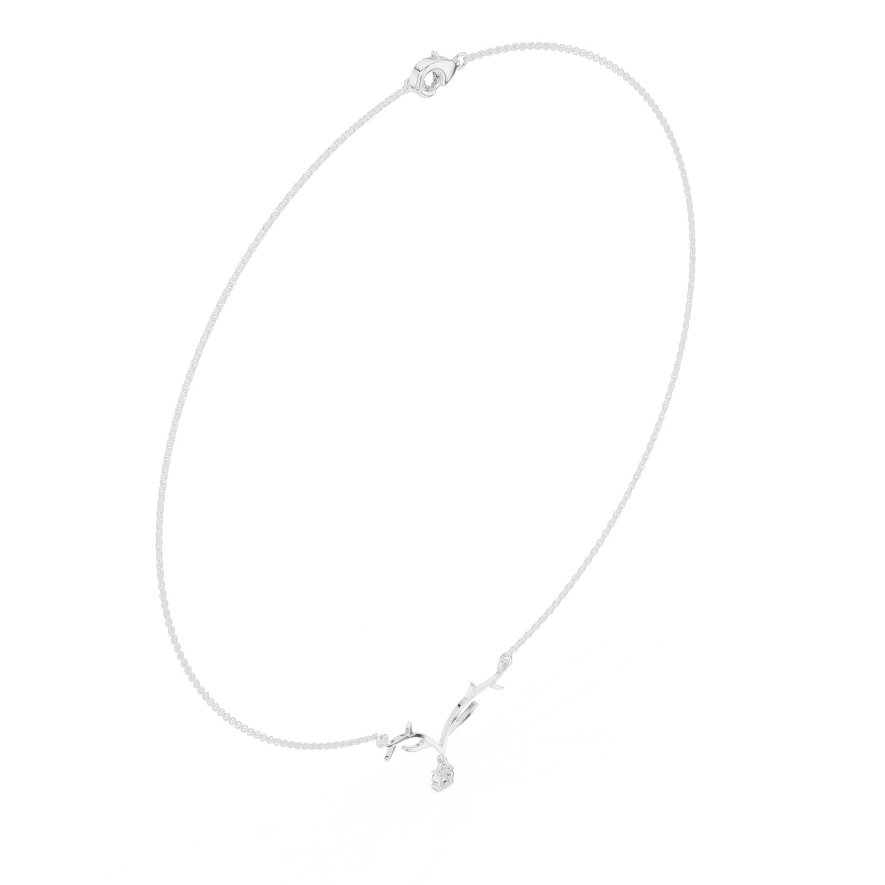 .24 Ct. Antler-Inspired Diamond Drop Pendant Necklace (SBWN (33)) 13