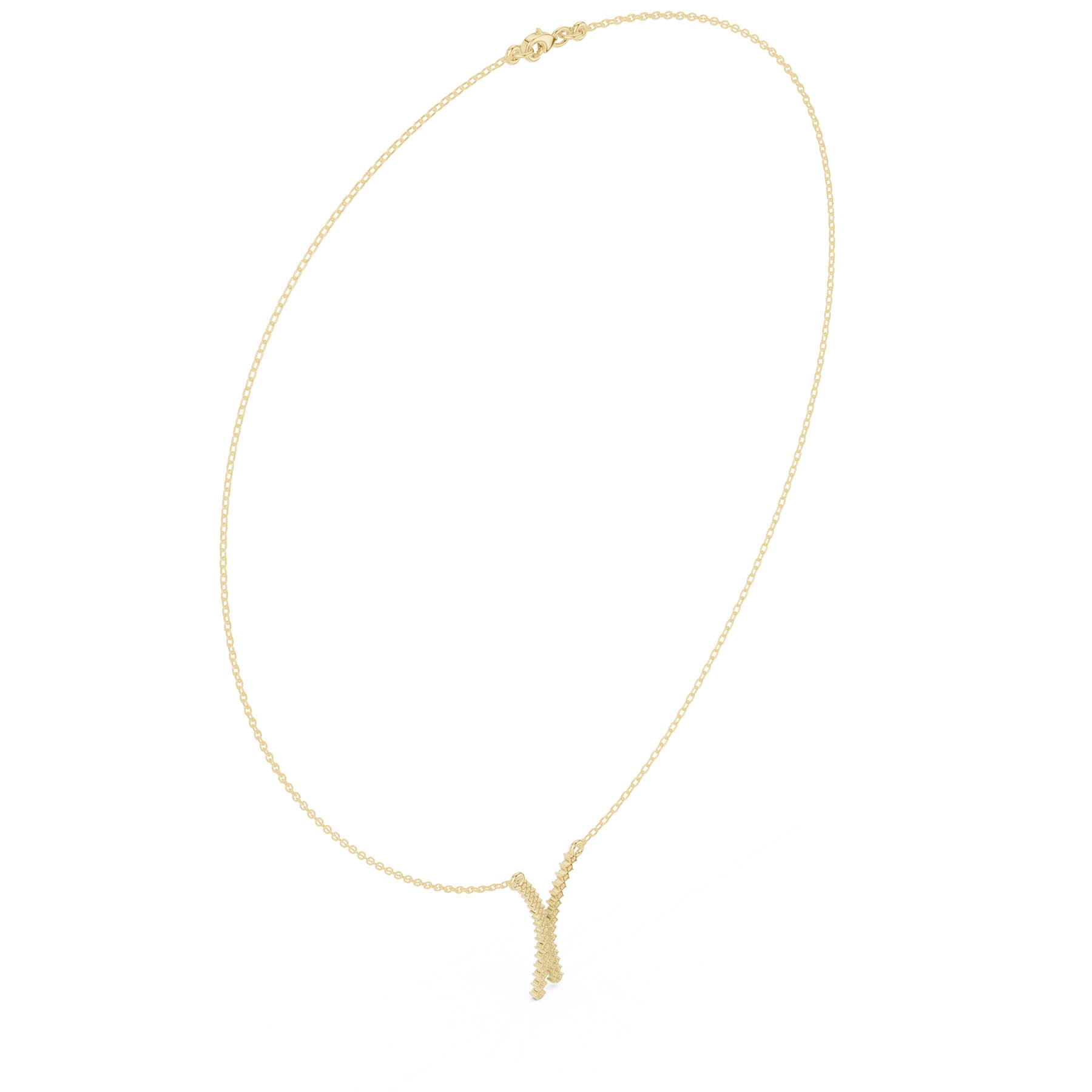 .37 Ct. Crossed V-Shape Round Diamond Pendant Necklace (SBWN (46)) 9