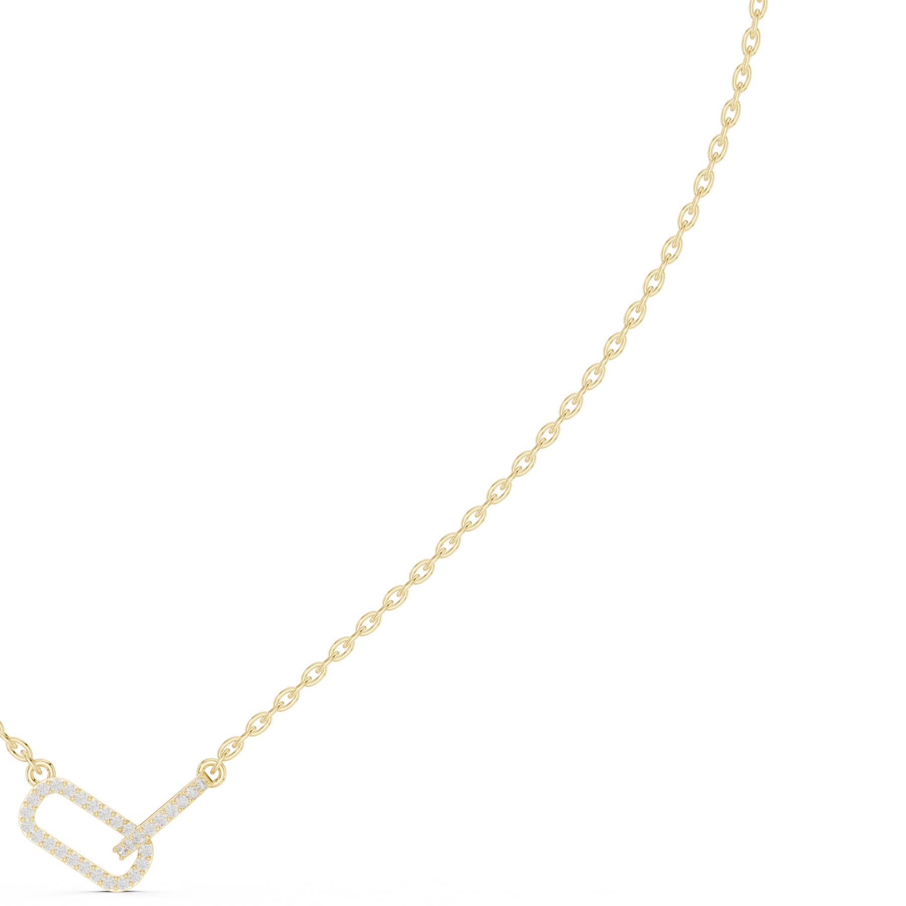.30 Ct. Interlocking Diamond Link Pendant Necklace (SBWN (50)) 6