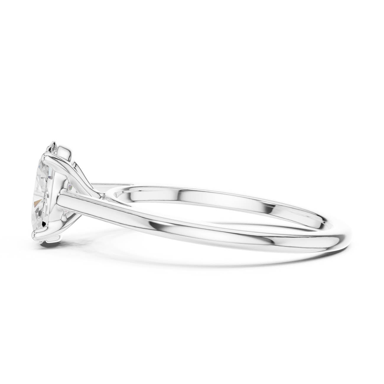 1.00 Ct. Oval Diamond Solitaire with Classic Four-Prong Setting (SBWR(19)) 11