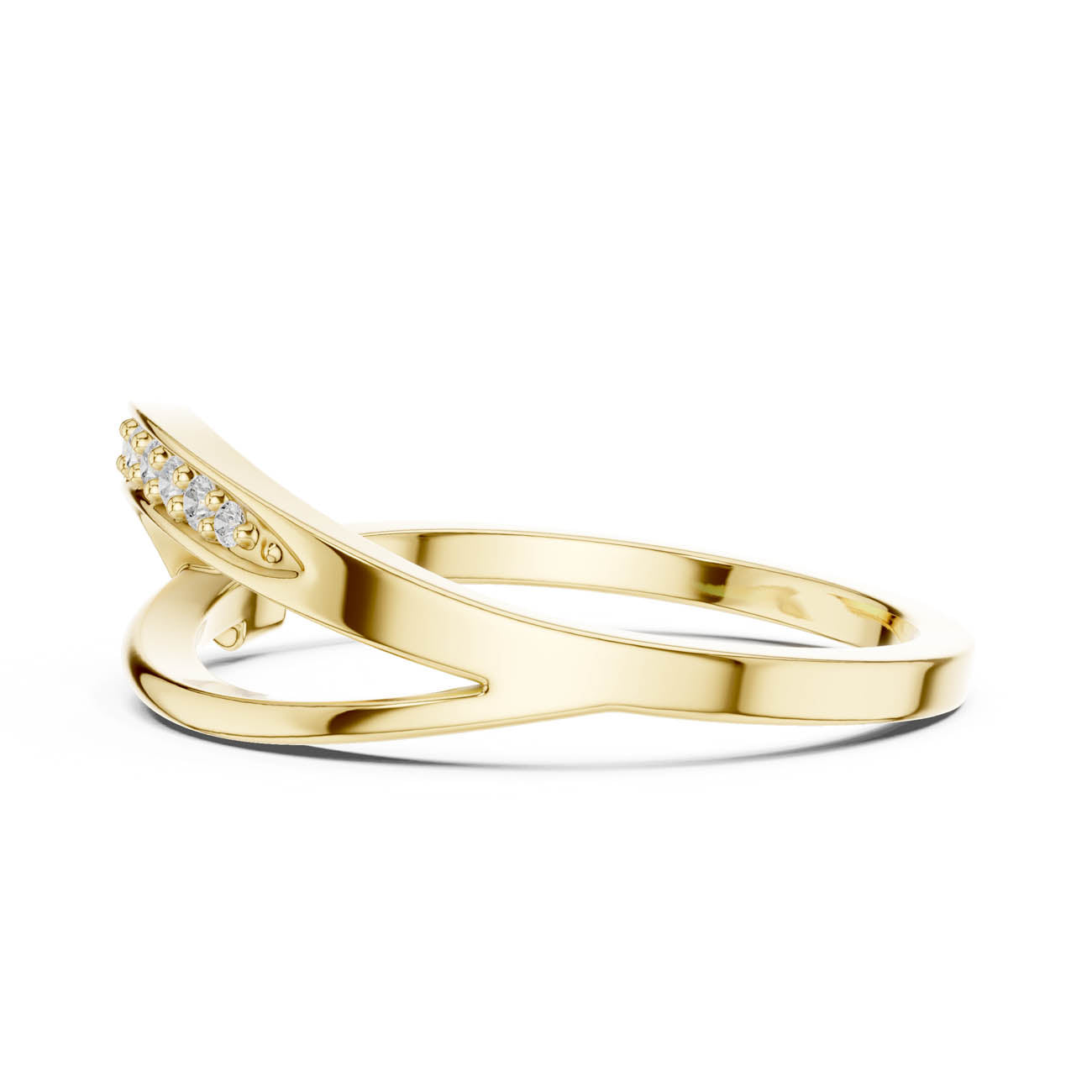 .11 Ct. Diamond Bypass Pavé Band Ring (SBWR(2)) 4