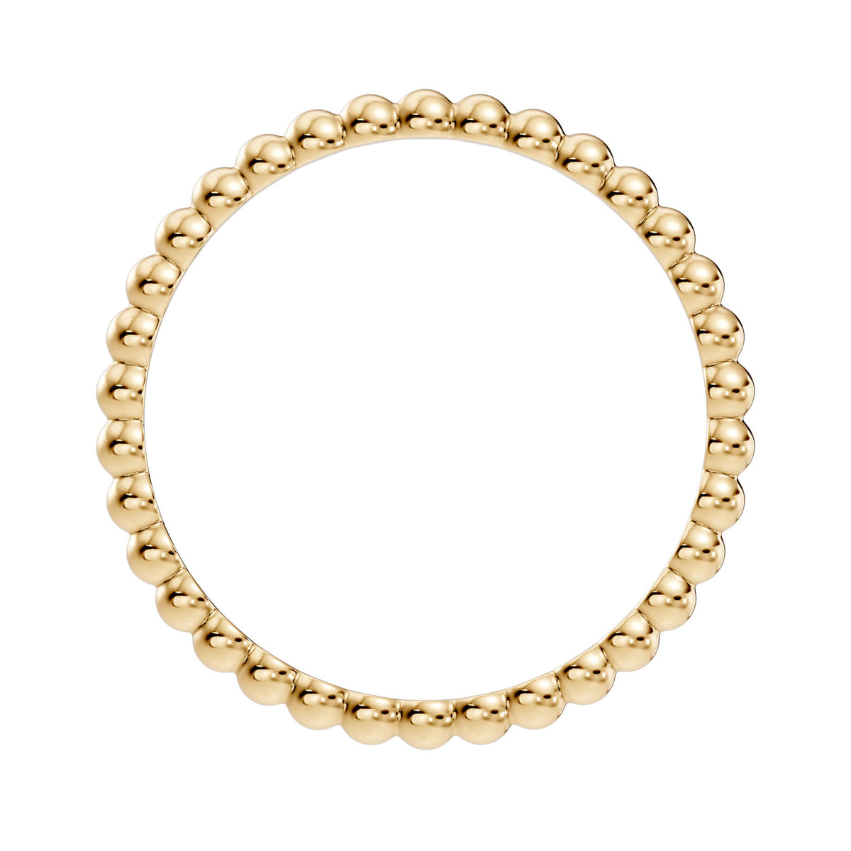 Spheres Eternity Ring with High-Polish Beaded Design (SE1) 9