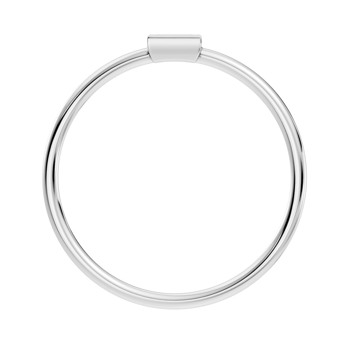 .10 Ct. Baguette Diamond Solitaire Bezel Ring (5-30203716698178) 9