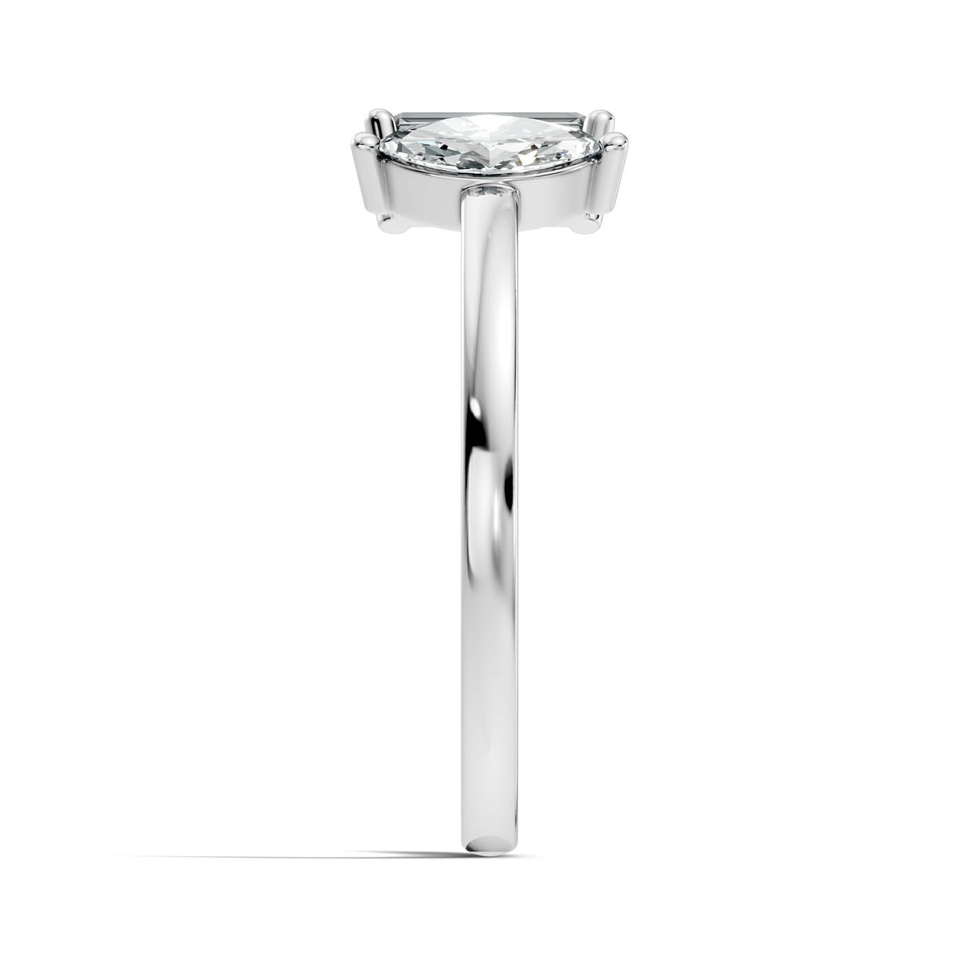 .50 Ct. Baguette and Marquise Diamond Open Ring (9-32954040123485) 12