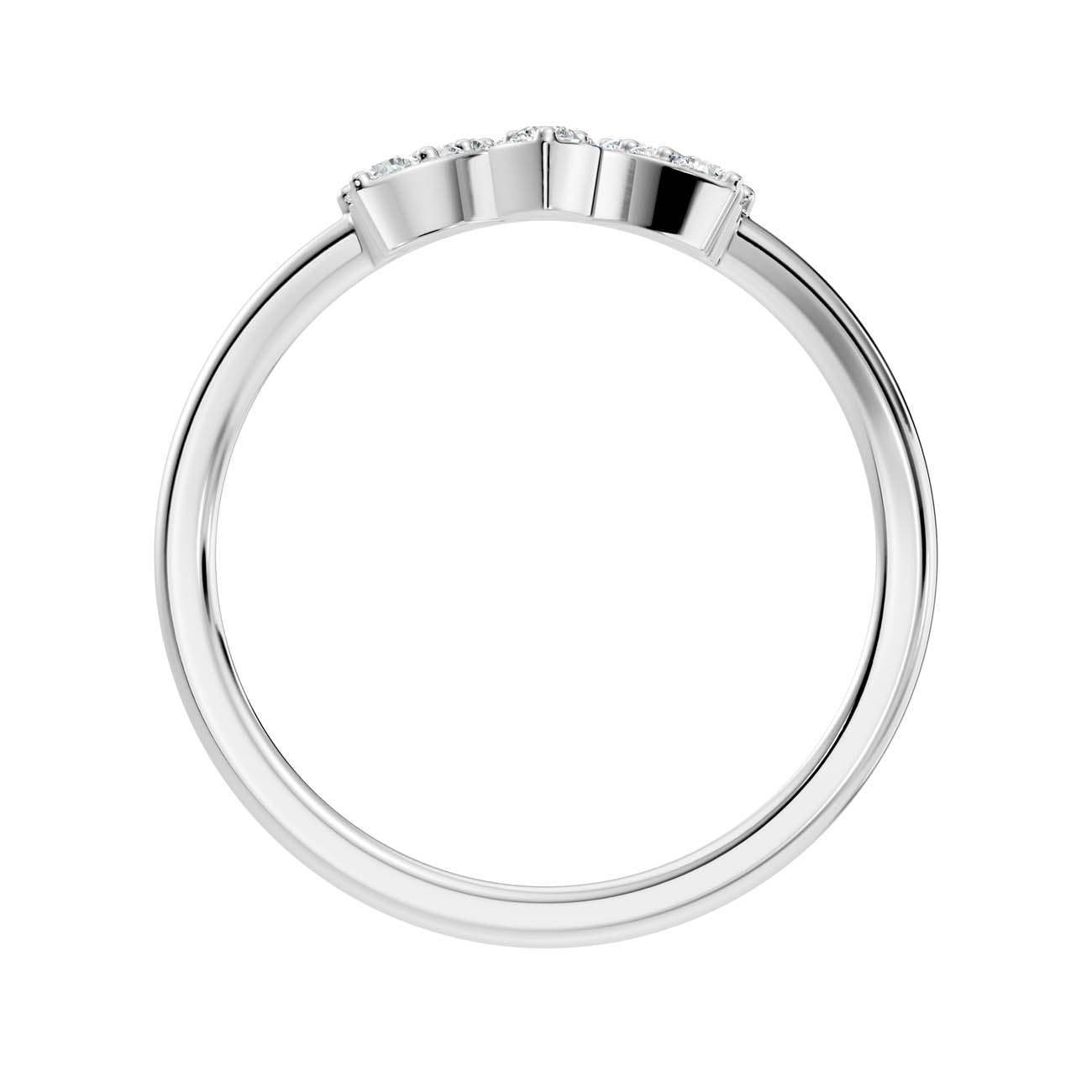 .25 Ct. Round Diamond Cluster Ring with Nature-Inspired Design (14-41078789996637) 11