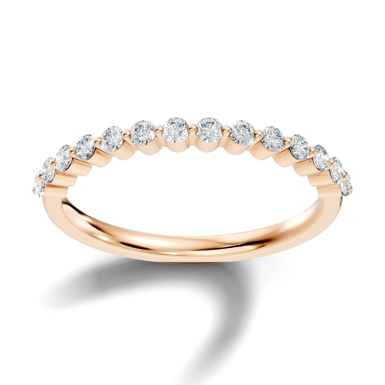 .28 Ct. Round Diamond Half Eternity Band (15-40138240426077) 7