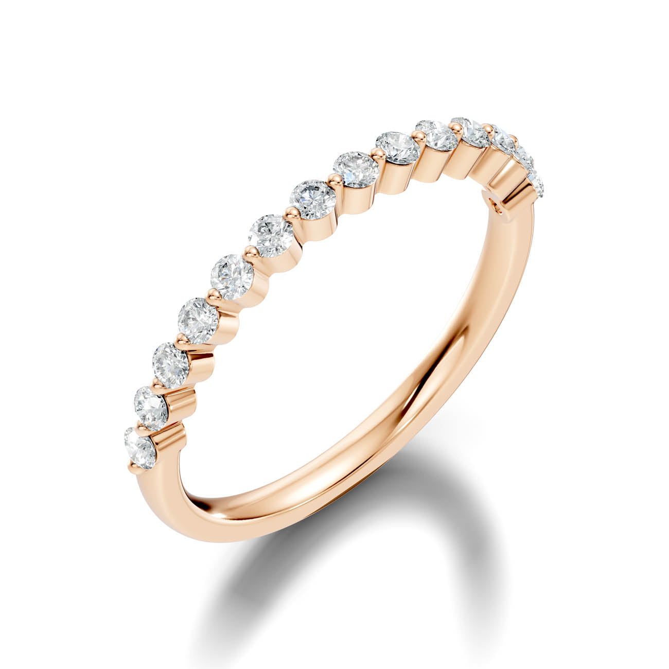 .28 Ct. Round Diamond Half Eternity Band (15-40138240426077) 9