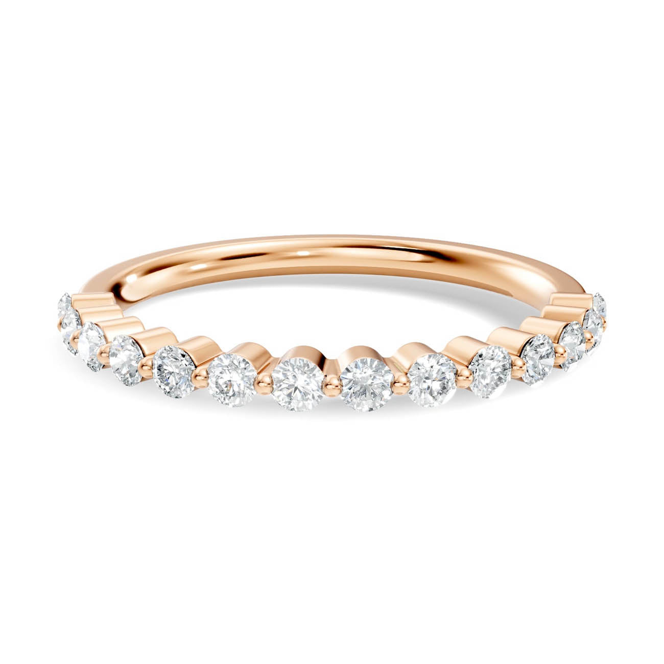 .28 Ct. Round Diamond Half Eternity Band (15-40138240426077) 6