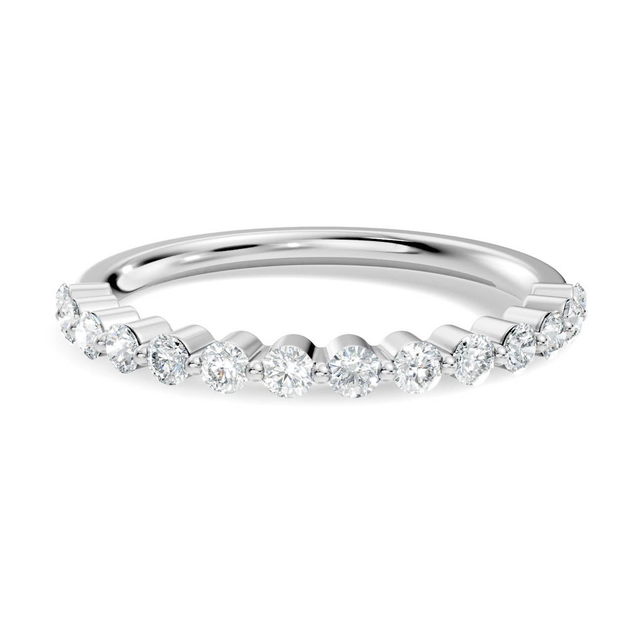 .28 Ct. Round Diamond Half Eternity Band (15-40138240426077) 10