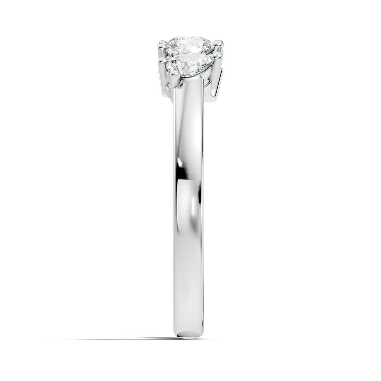 .50 Ct. Pear Cut Diamond Five-Stone Ring (18-d) 12