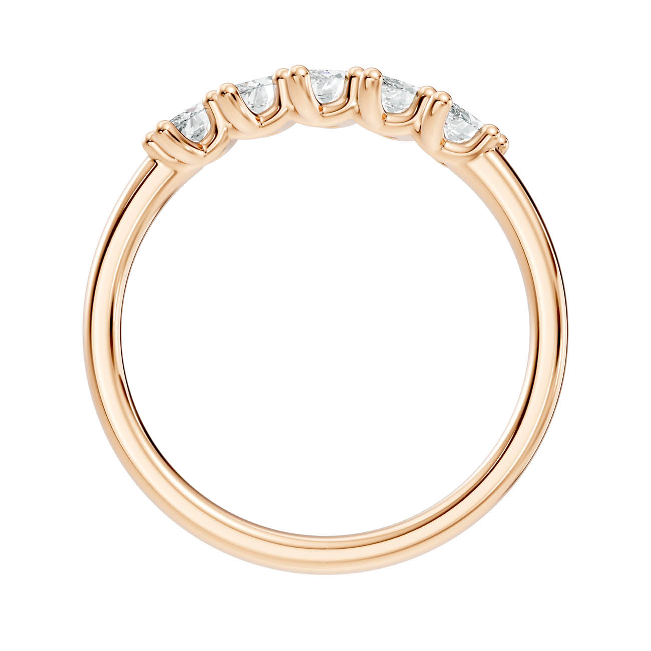 .50 Ct. Marquise Cut Diamond Five-Stone Ring (18-e) 5