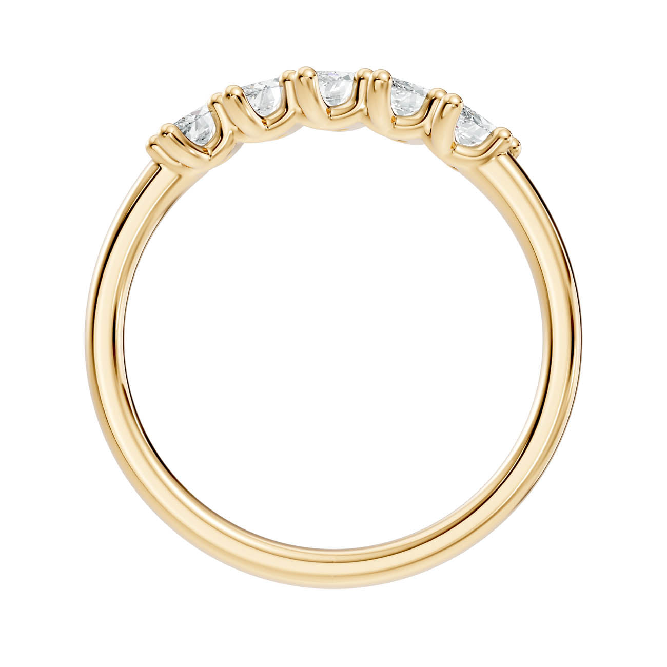 .50 Ct. Marquise Cut Diamond Five-Stone Ring (18-e) 14