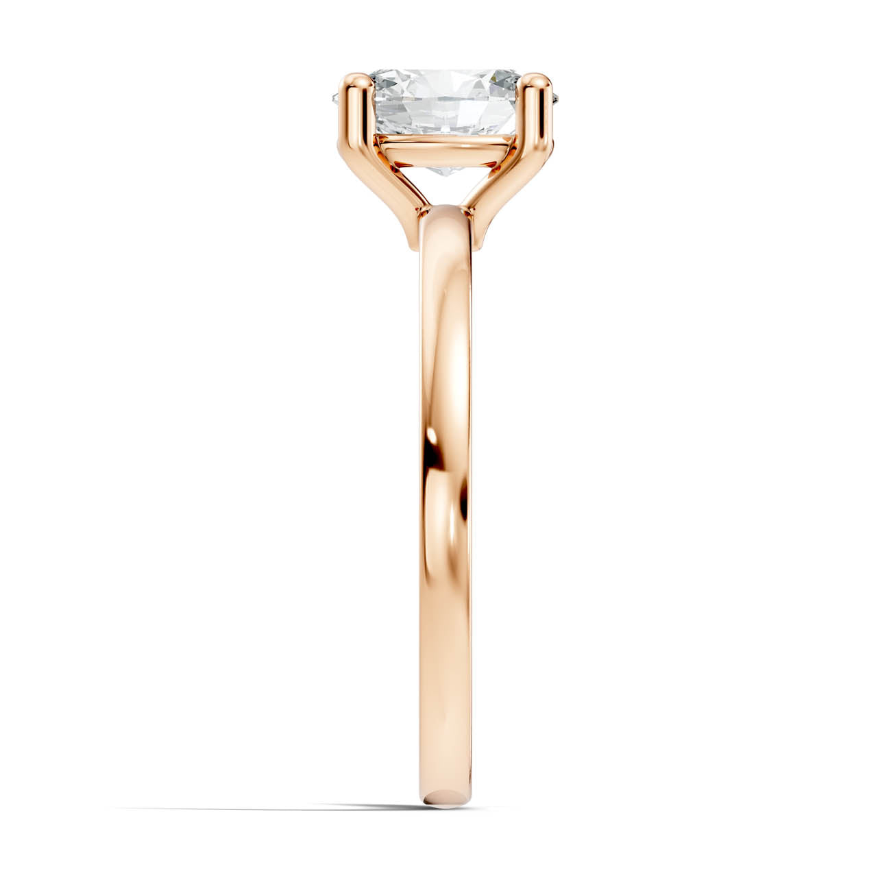 1.00 Ct. Oval Cut Diamond Solitaire Engagement Ring (21-b copy) 8