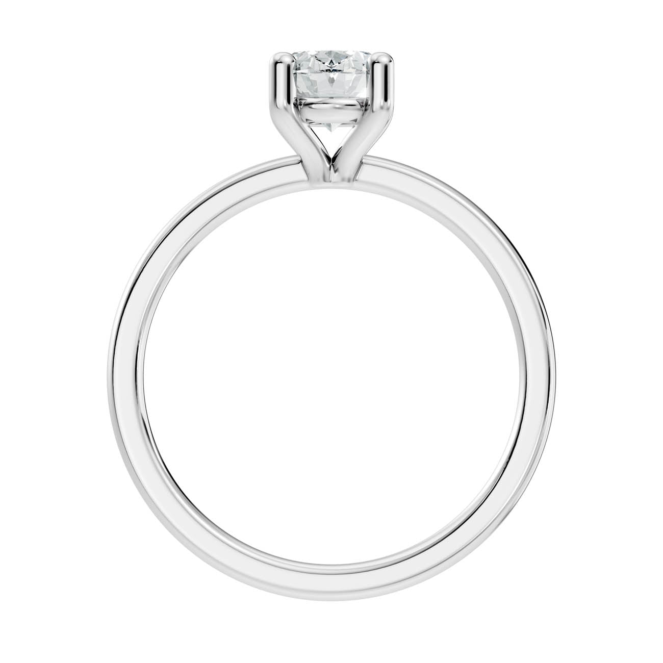 1.00 Ct. Oval Cut Diamond Solitaire Engagement Ring (21-b copy) 11