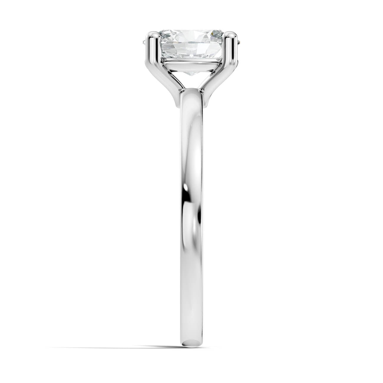 1.00 Ct. Oval Cut Diamond Solitaire Engagement Ring (21-b copy) 12