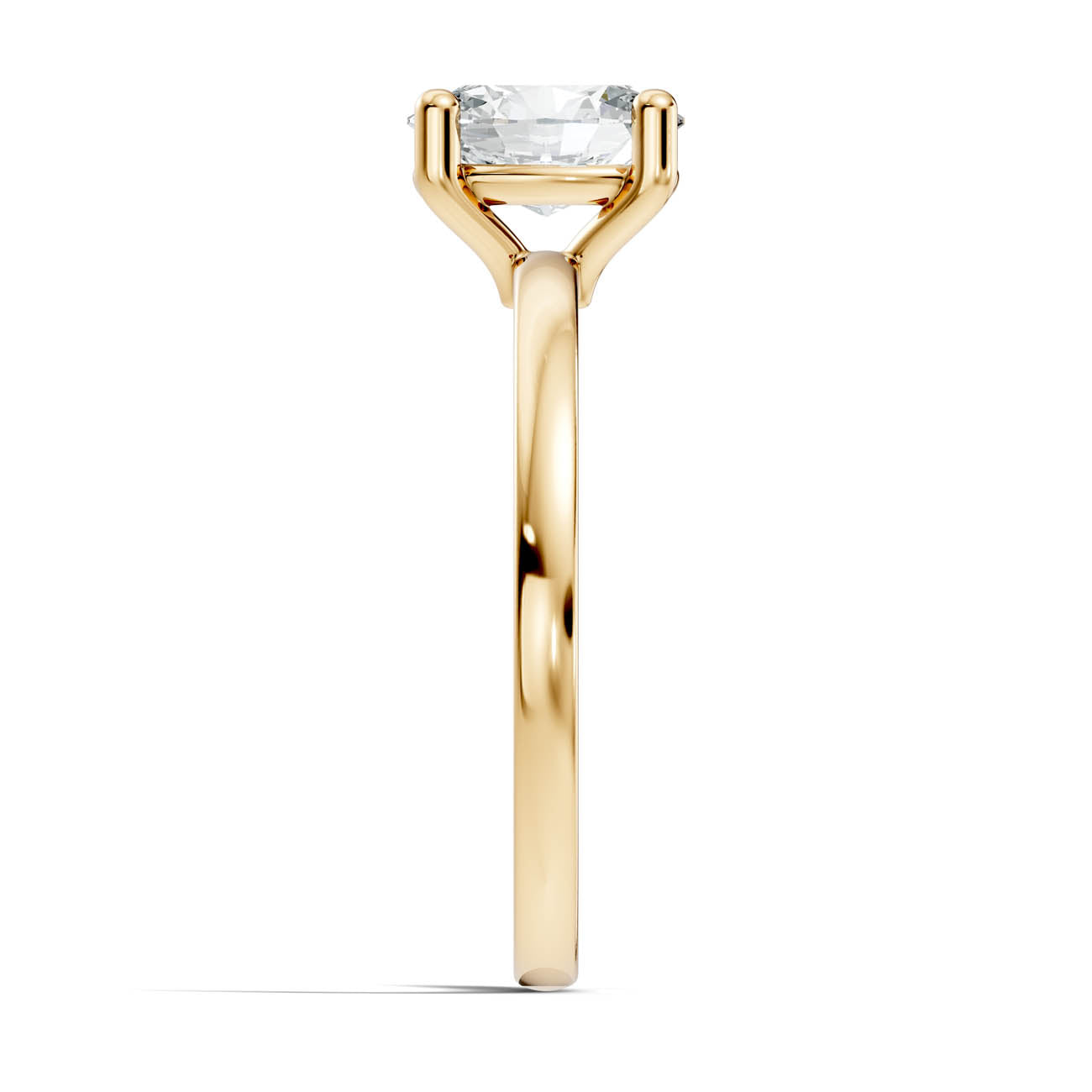 1.00 Ct. Oval Cut Diamond Solitaire Engagement Ring (21-b copy) 15