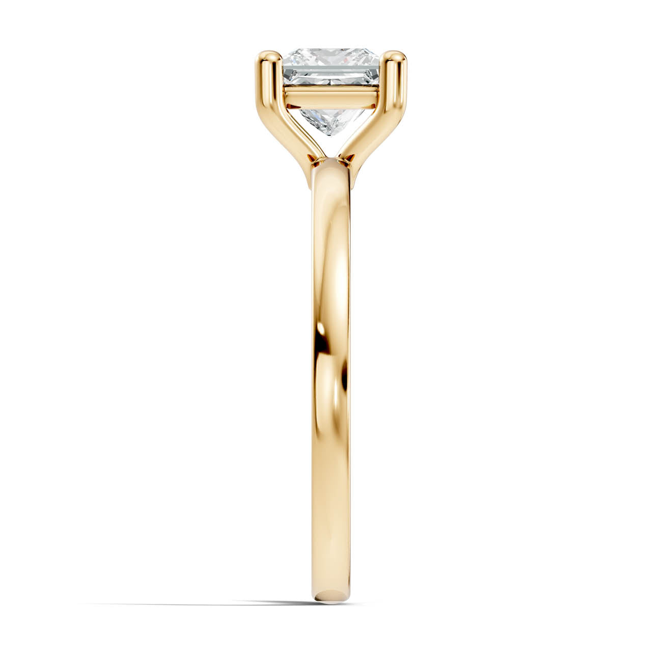 1.00 Ct. Princess Cut Diamond Solitaire Ring (21-e copy) 15