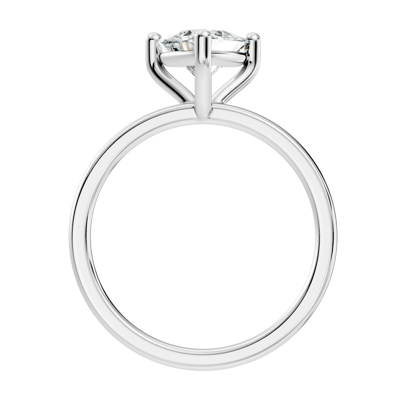 1.00 Ct. Trillion Cut Diamond Solitaire Ring with Three-Prong Setting (21-g copy) 11