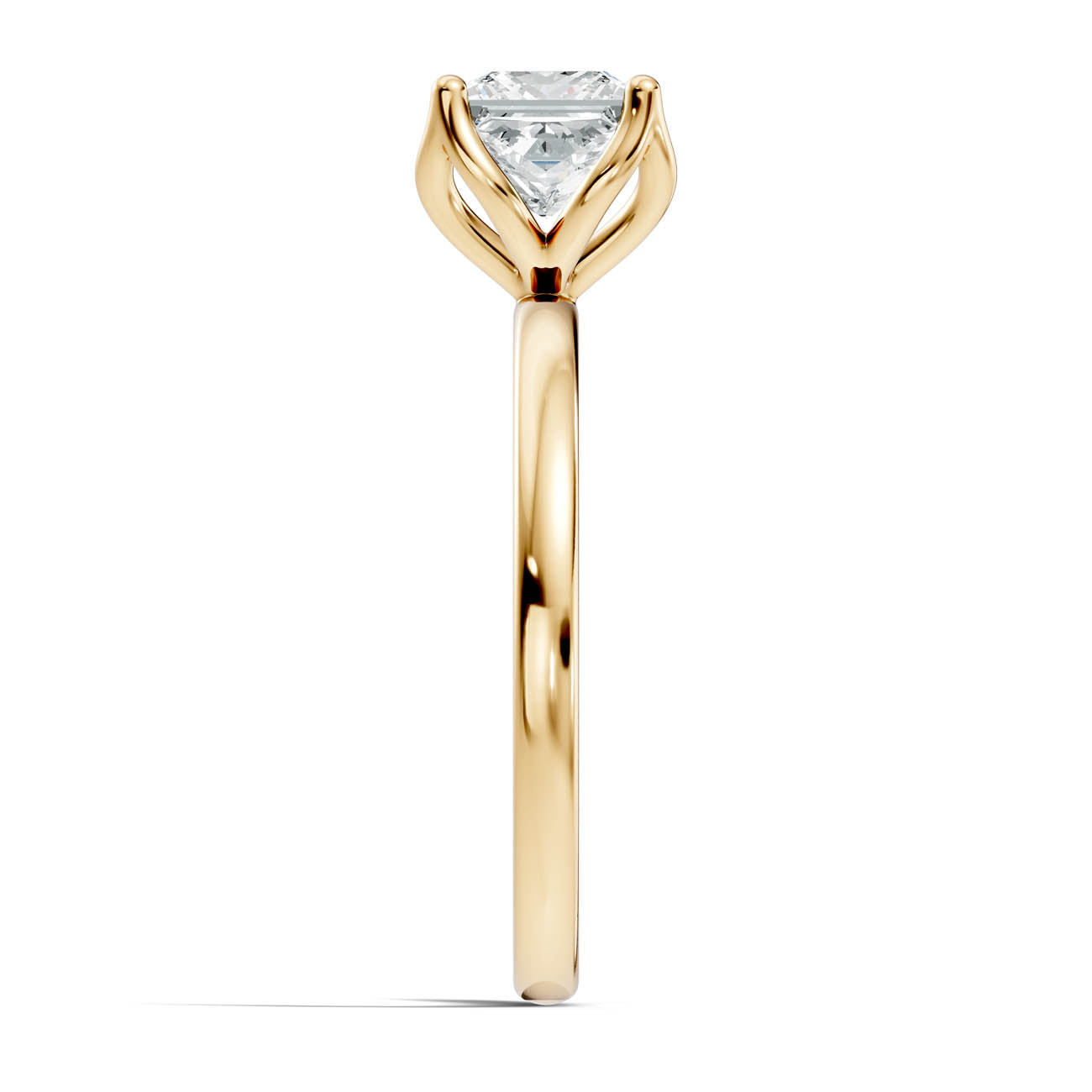 .50-1.50 Ct. Princess Cut Diamond Solitaire Ring with Four-Prong Setting (ja14-b copy) 15