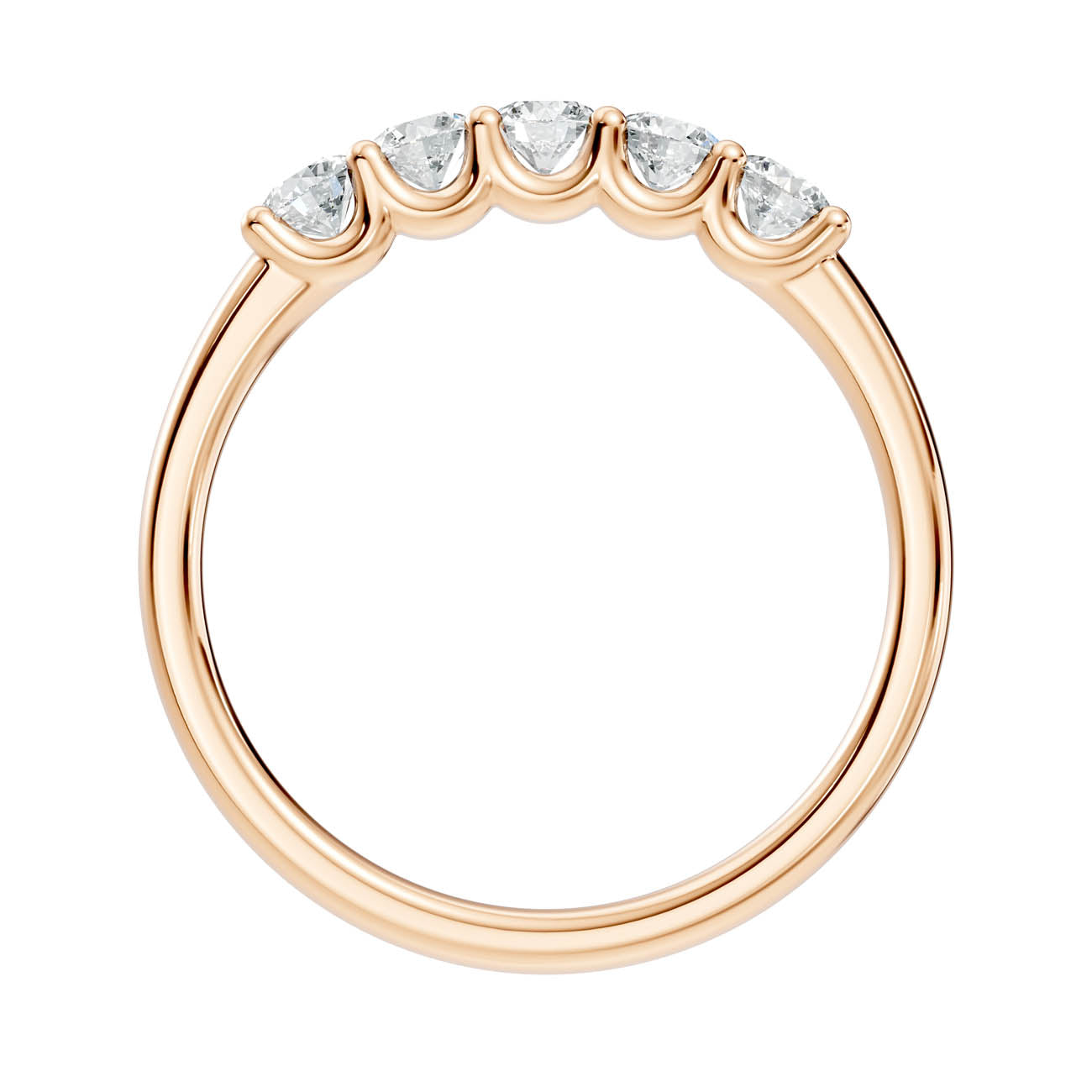 .50 Ct. Round Diamond Five-Stone Ring (18-a) 5