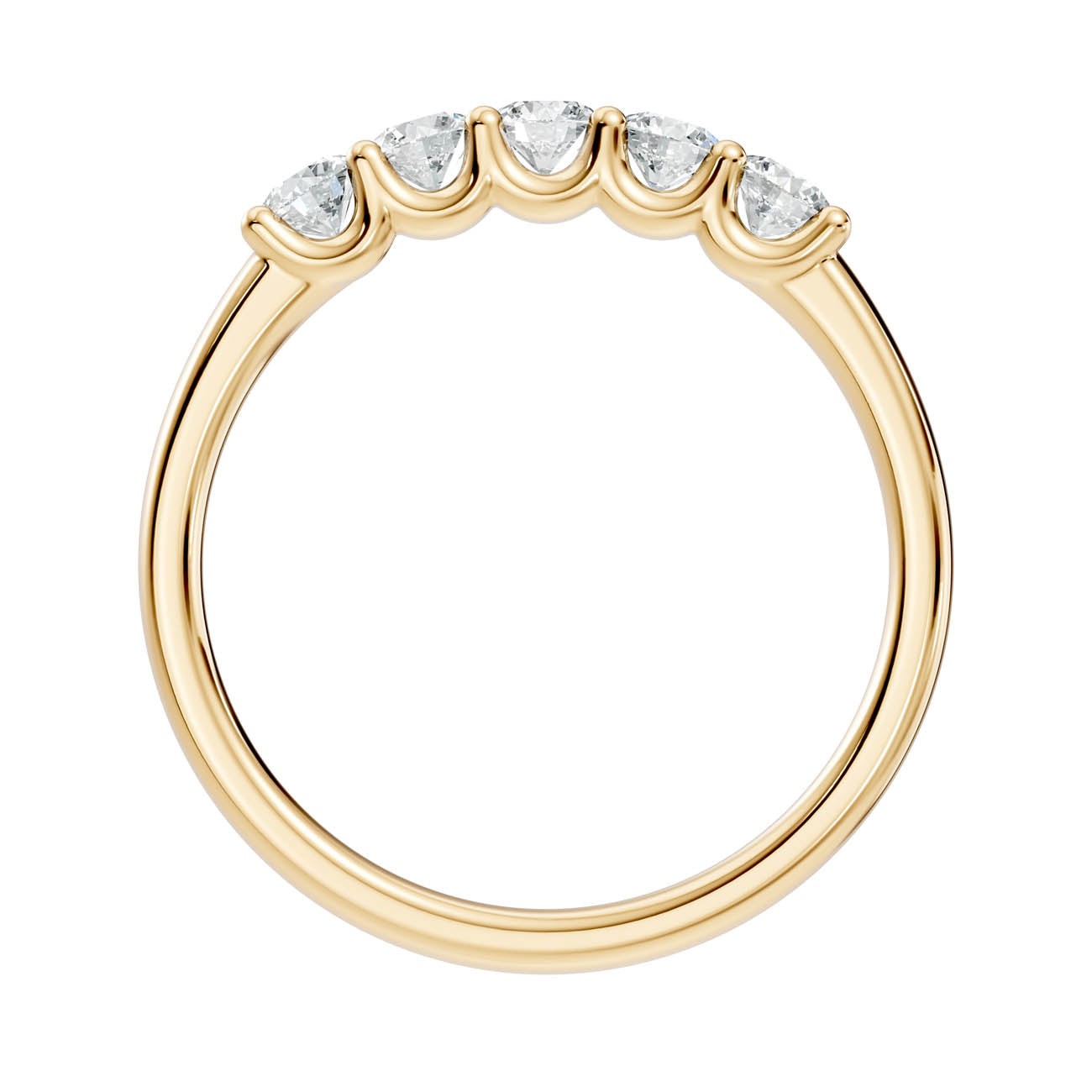 .50 Ct. Round Diamond Five-Stone Ring (18-a) 14