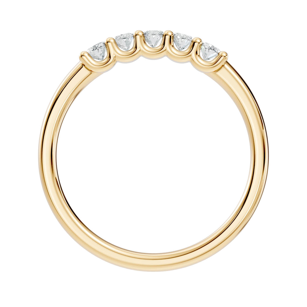 .50 Ct. Oval Diamond Five-Stone Ring (18-b) 14