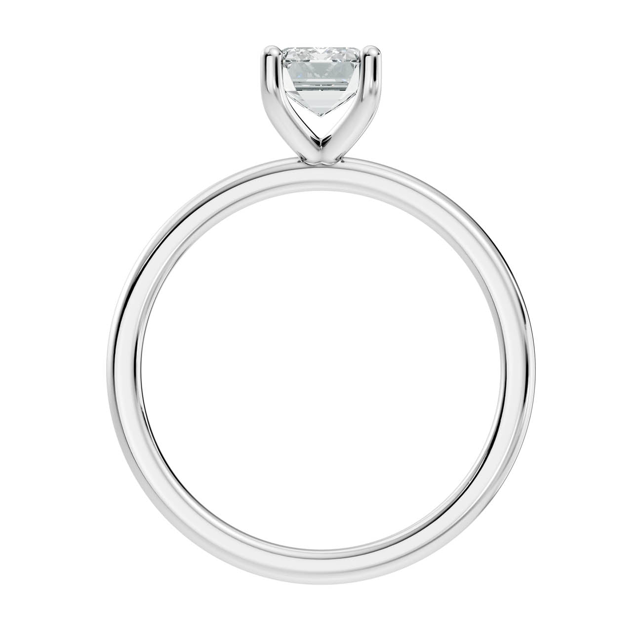 .50-1.50 Ct. Emerald-Cut Diamond Solitaire Ring with Four-Prong Setting (ja11-b copy) 11
