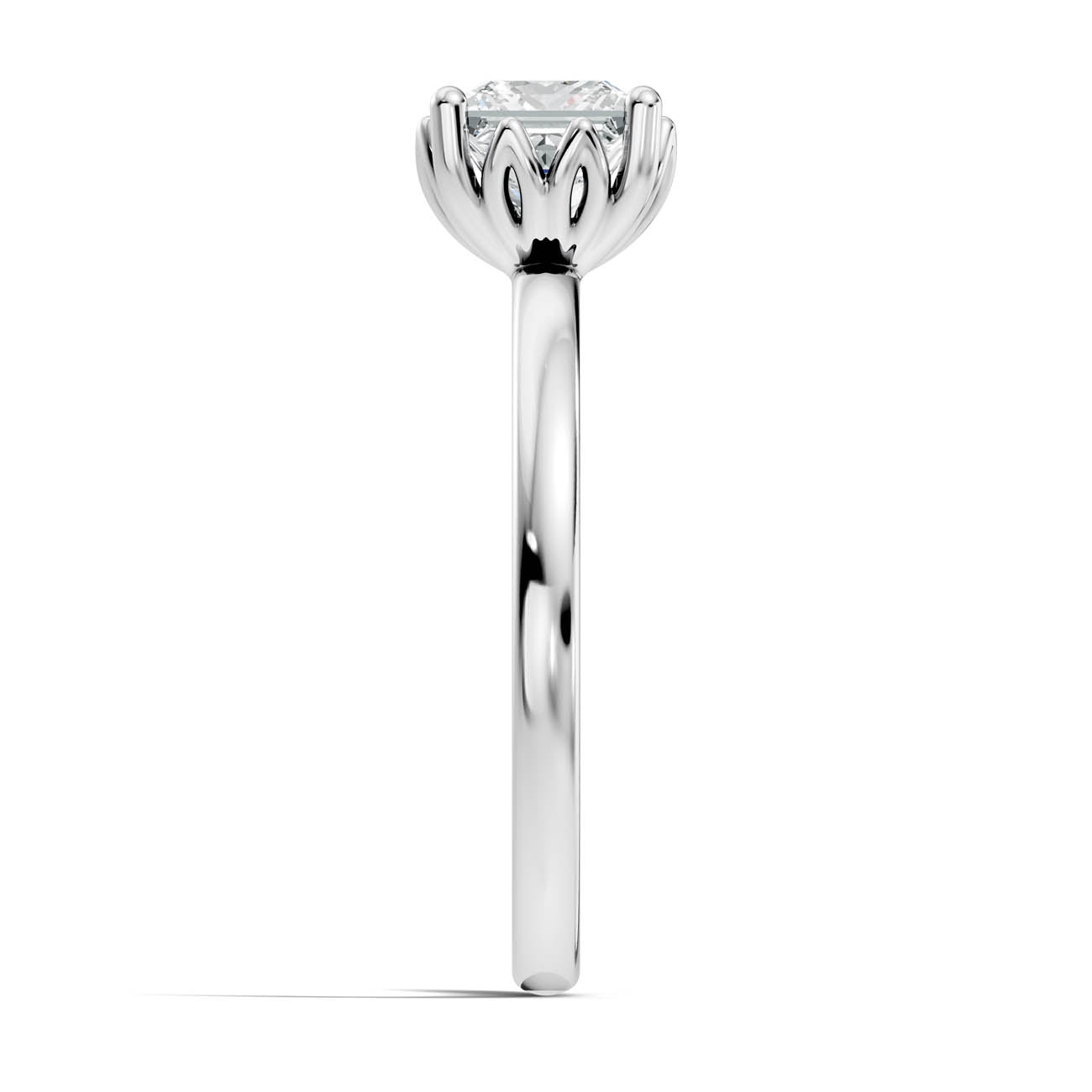 .50-1.50 Ct. Princess Cut Diamond Solitaire Ring with Prong Setting (ja13-b copy) 15