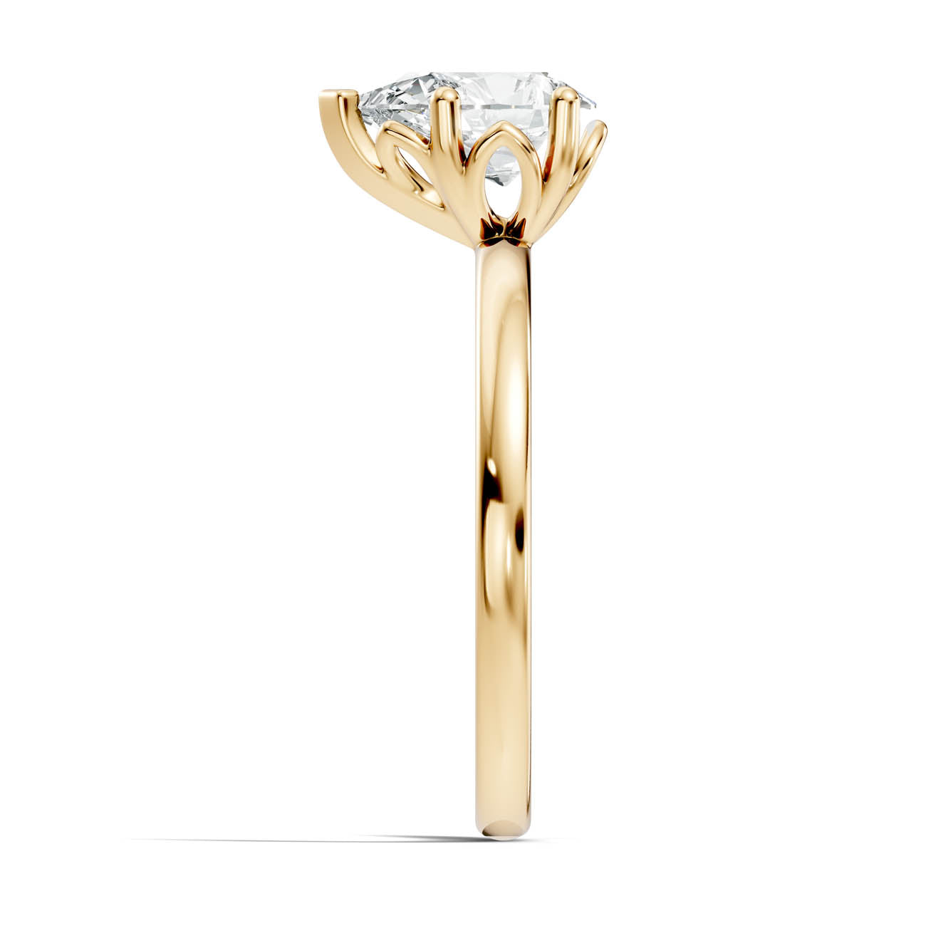 .50-1.50 Ct. Classic Pear-Shaped Diamond Solitaire Ring with Six-Prong Setting (ja13-f copy) 15