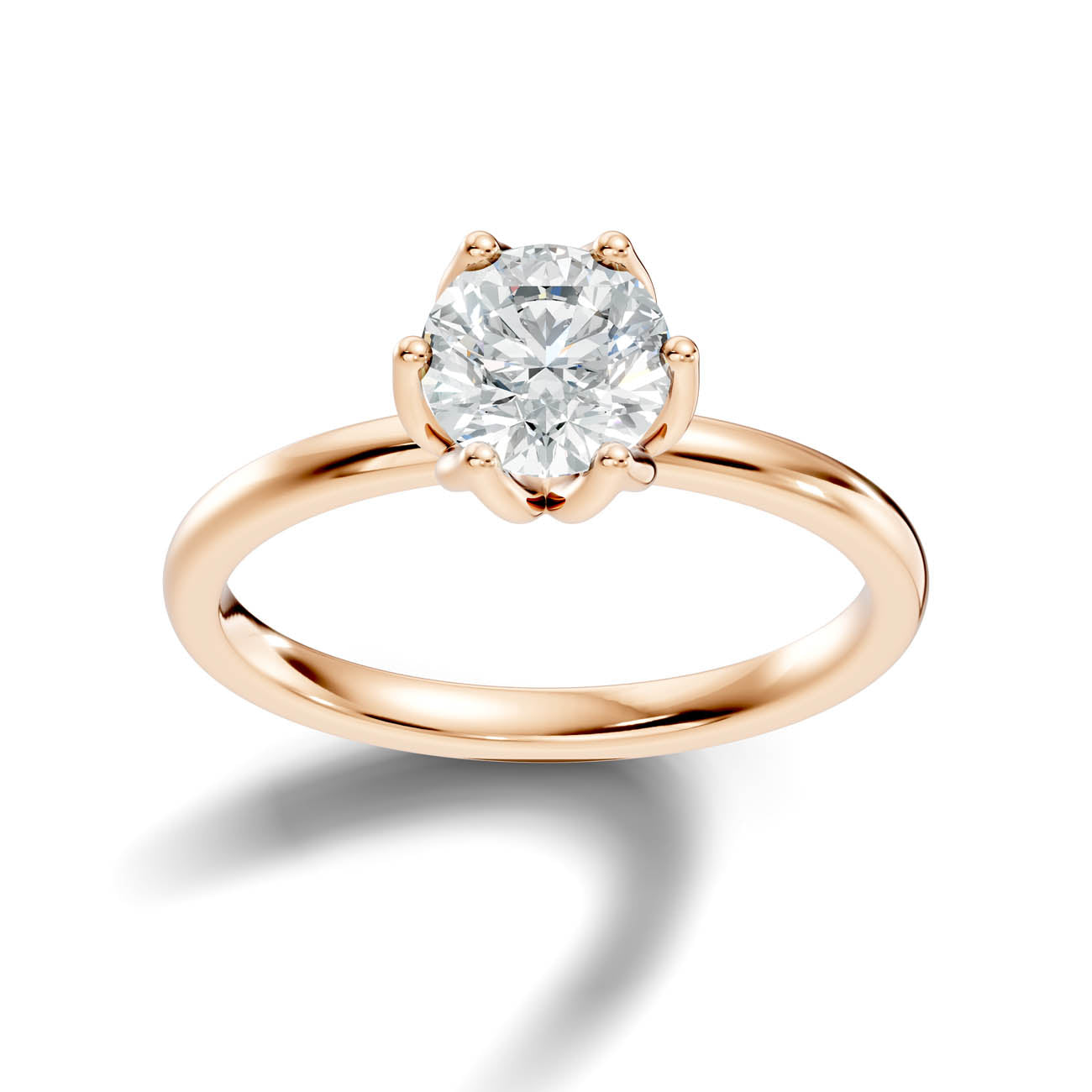 .50-1.50 Ct. Classic Round Diamond Solitaire Ring with Six-Prong Setting (ja15-a copy) 8