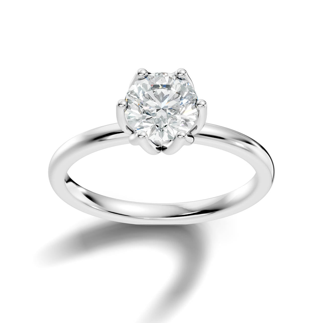 .50-1.50 Ct. Classic Round Diamond Solitaire Ring with Six-Prong Setting (ja15-a copy)
