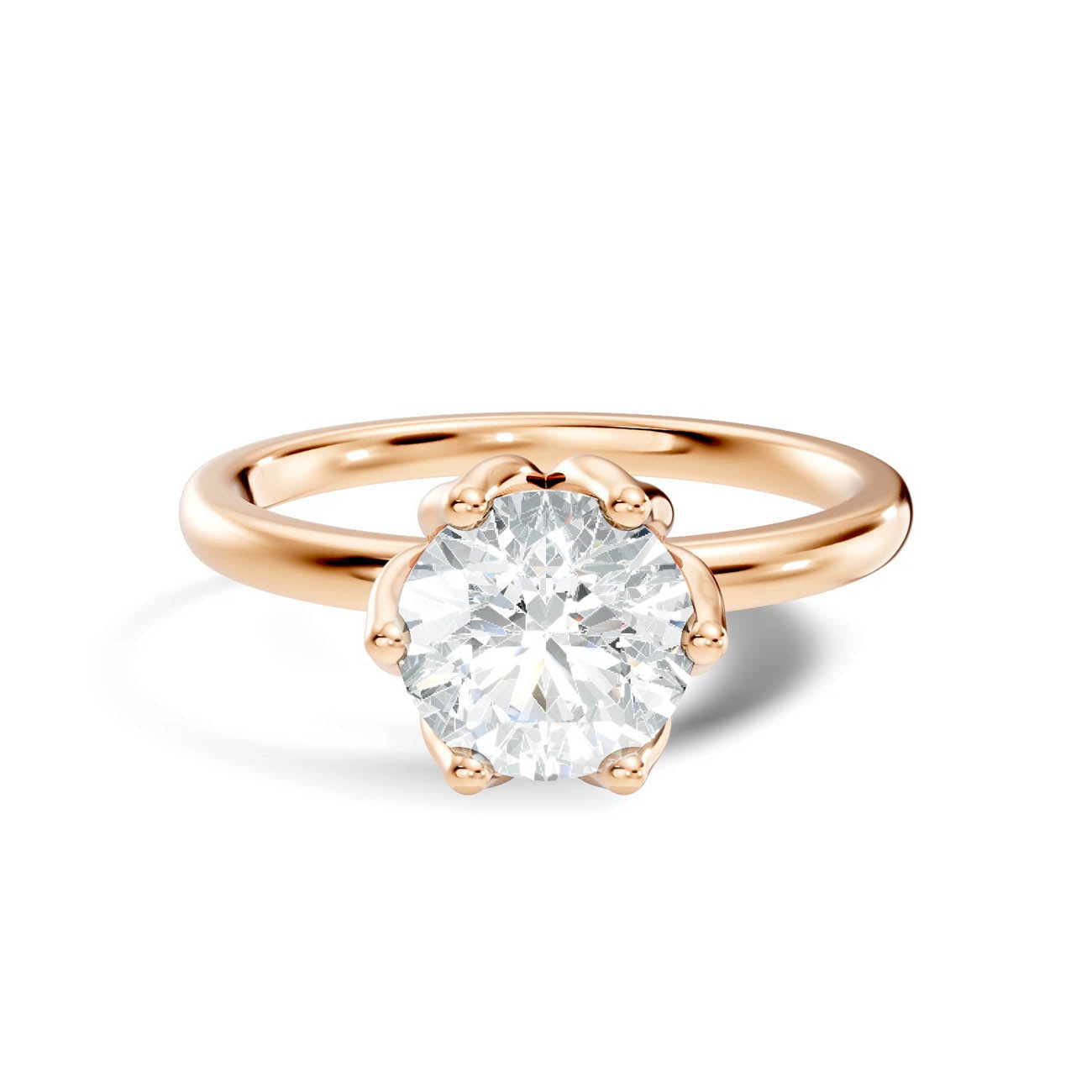 .50-1.50 Ct. Classic Round Diamond Solitaire Ring with Six-Prong Setting (ja15-a copy) 6