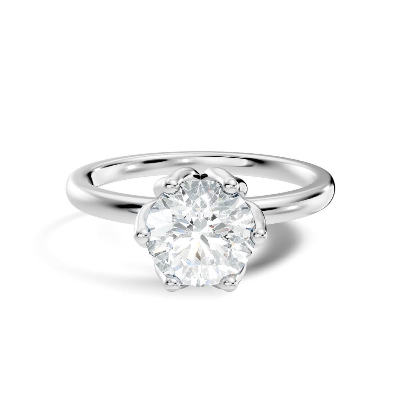 .50-1.50 Ct. Classic Round Diamond Solitaire Ring with Six-Prong Setting (ja15-a copy) 12