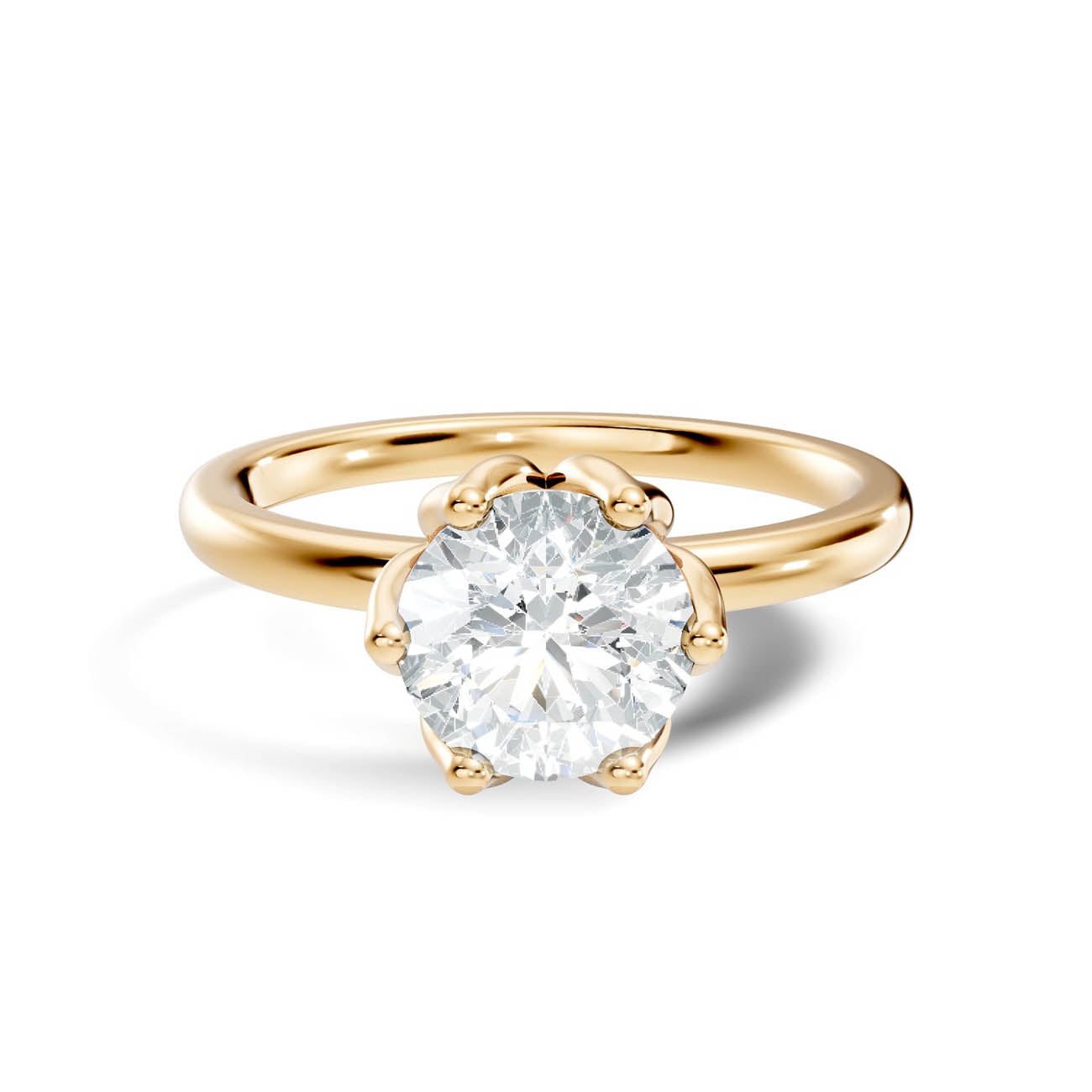 .50-1.50 Ct. Classic Round Diamond Solitaire Ring with Six-Prong Setting (ja15-a copy) 3