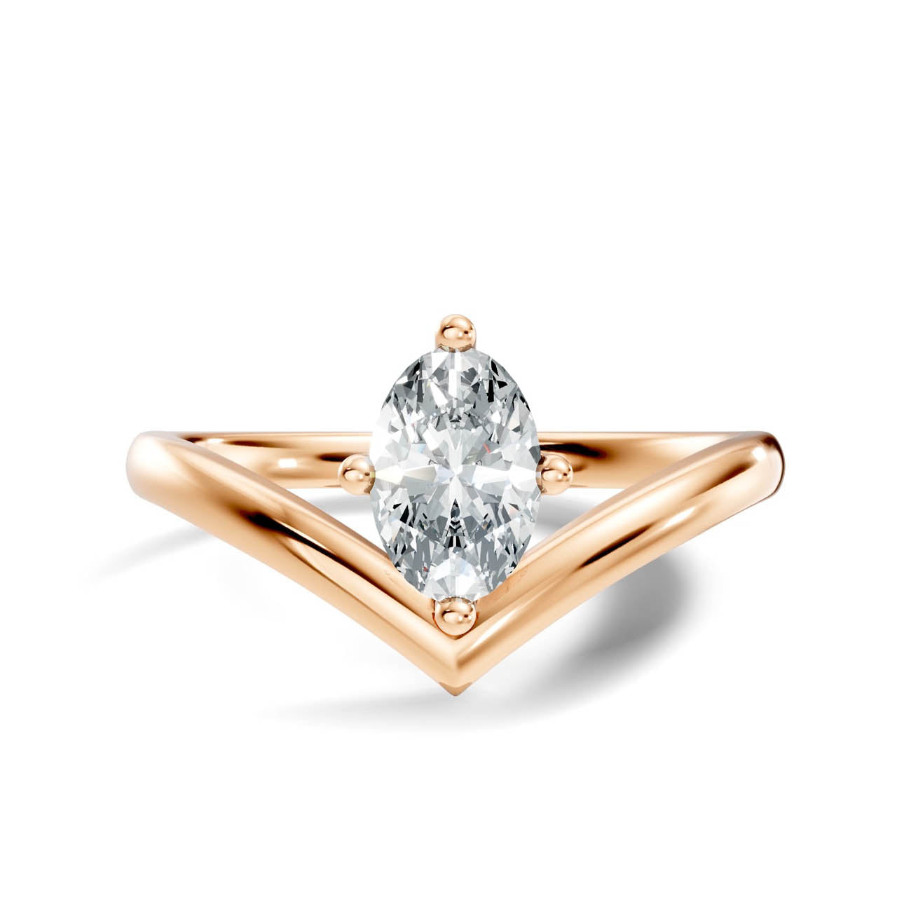 .50 Ct. Oval Cut Diamond Chevron Ring (20-b copy) 6