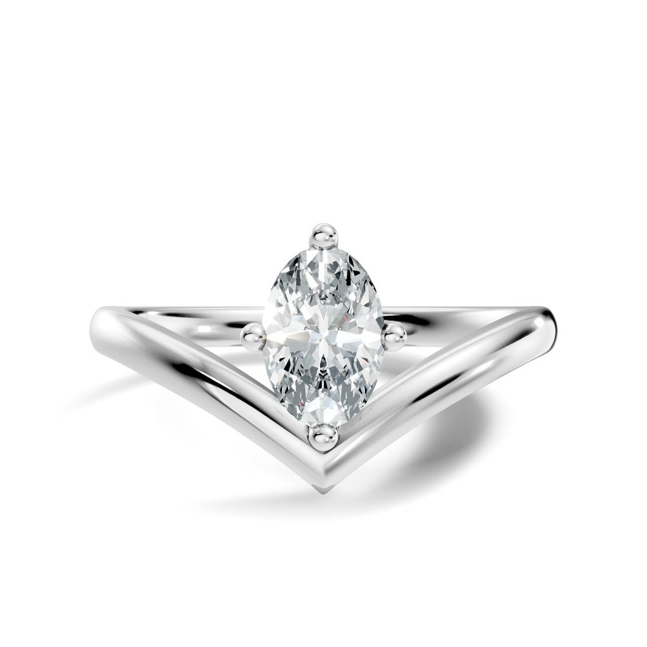 .50 Ct. Oval Cut Diamond Chevron Ring (20-b copy) 10