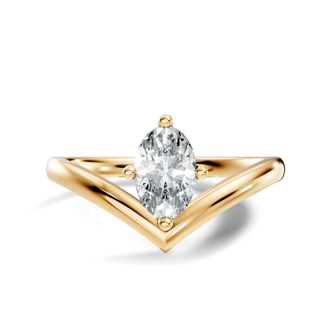 .50 Ct. Oval Cut Diamond Chevron Ring (20-b copy) 3