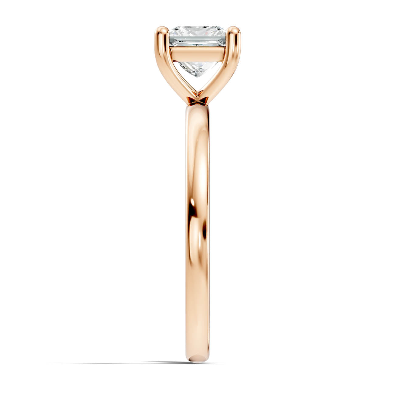 .50-1.50 Ct. Classic Princess-Cut Diamond Solitaire Ring with Four-Prong Setting (ja16-b copy) 6