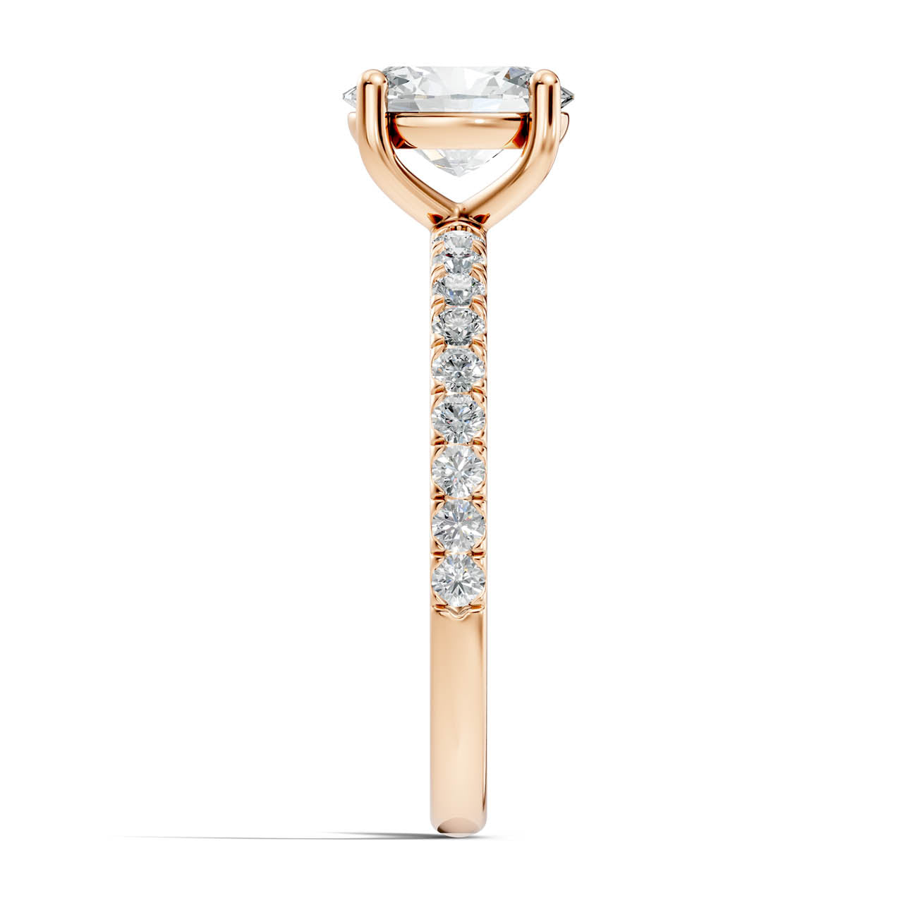 .50-1.50 Ct. Oval Diamond Ring with Diamond Band (ja16-e) 6