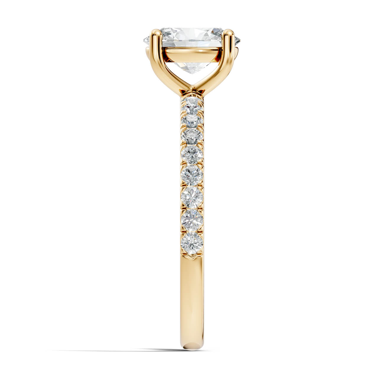 .50-1.50 Ct. Oval Diamond Ring with Diamond Band (ja16-e) 15