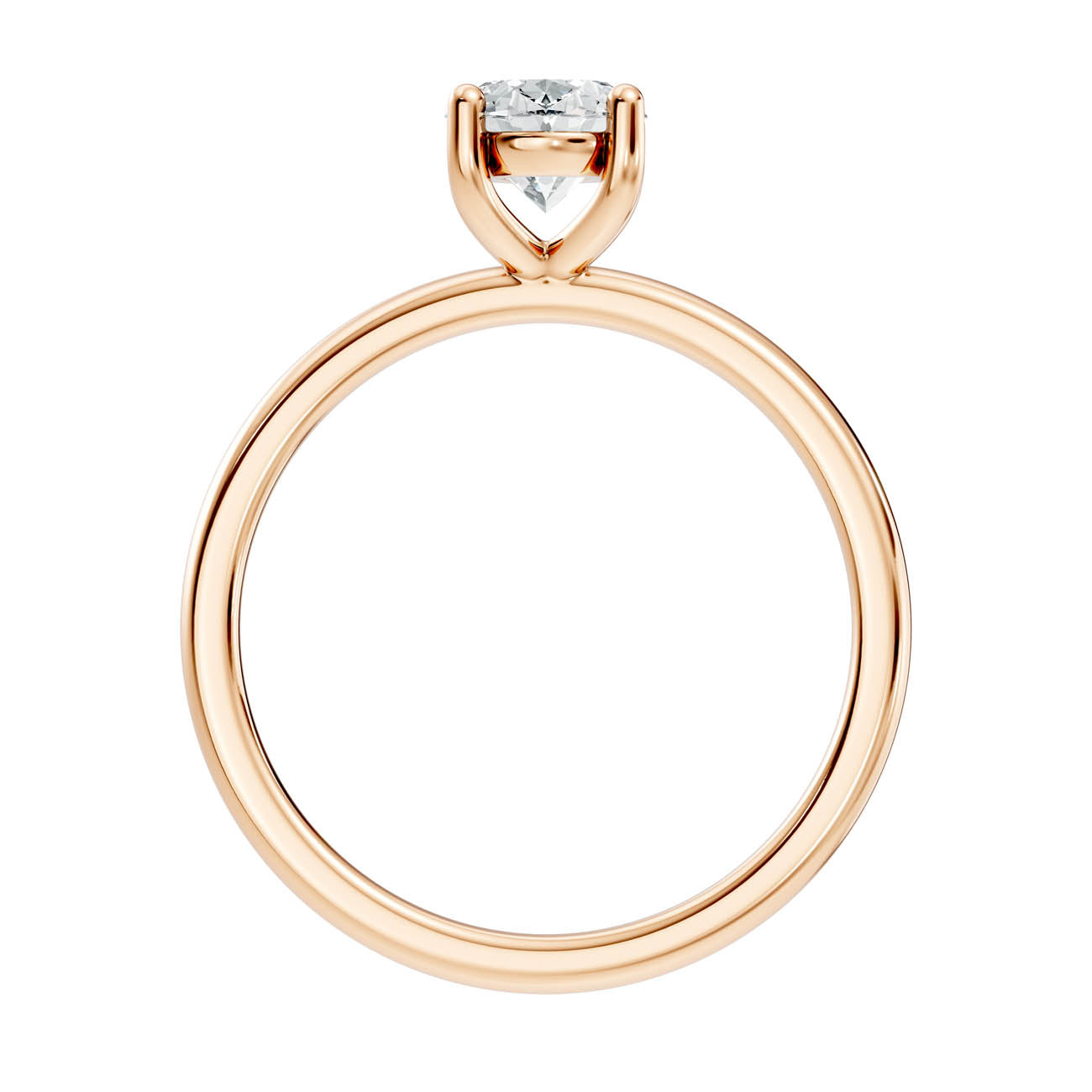 .50-1.50 Ct. Oval Diamond Solitaire Ring with Four-Prong Setting (ja16-e copy) 5