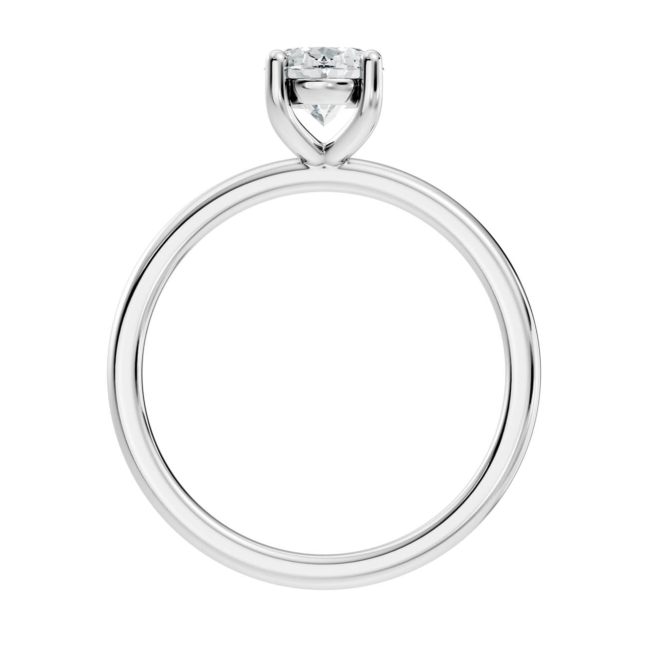 .50-1.50 Ct. Oval Diamond Solitaire Ring with Four-Prong Setting (ja16-e copy) 10